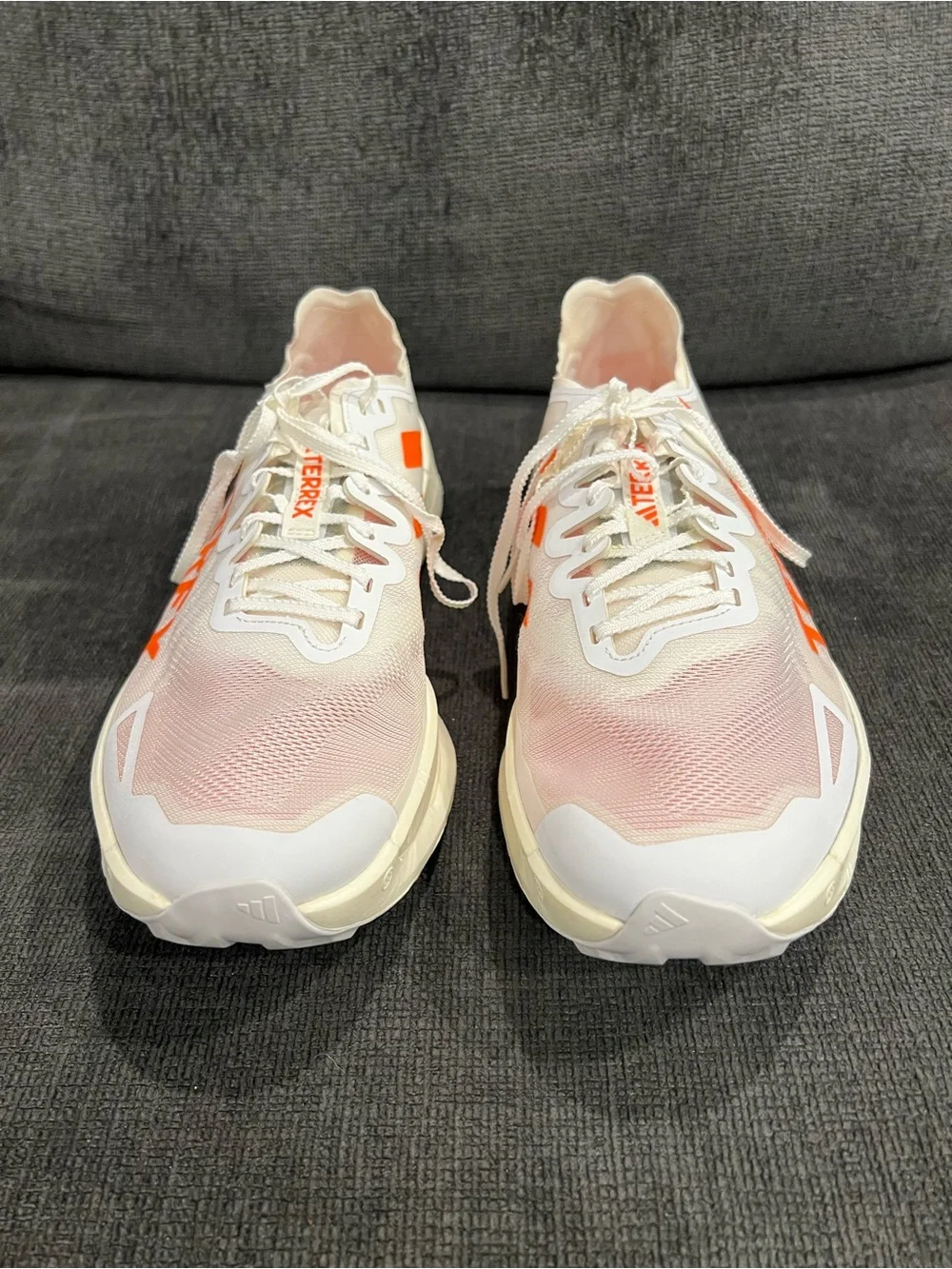 adidas TERREX Pink White Lightweight Trail Sneakers